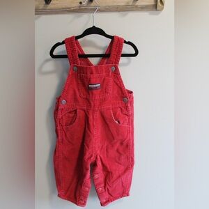 Oshkosh Vintage Corduroy Overalls size 12 months